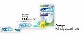 Colruyt Corega kleefcrème free aanbieding