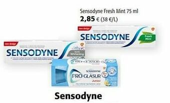 Colruyt Sensodyne fresh mint aanbieding
