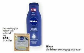 Colruyt Nivea gezichtsreinigingsbar naturally clean verfrissend aanbieding