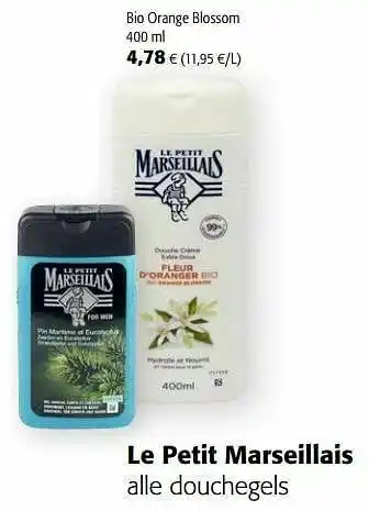 Colruyt Le petit marseillais bio orange blossom aanbieding