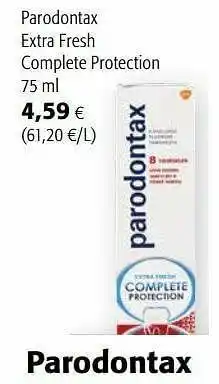 Colruyt Parodontax extra fresh complete protection aanbieding