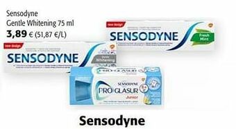 Colruyt Sensodyne gentle whitening aanbieding