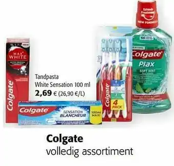 Colruyt Colgate tandpasta white sensation aanbieding