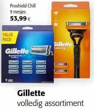 Colruyt Gillette proshield chill aanbieding