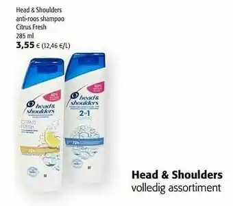 Head + shoulders anti-roos shampoo citrus fresh
