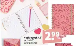 Wibra Notitieboek A5 aanbieding