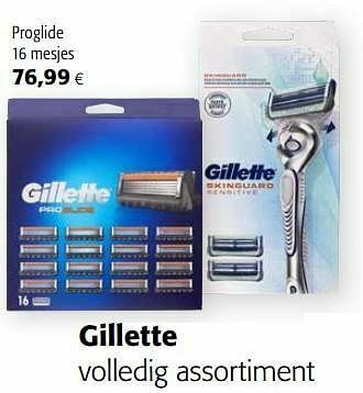 Colruyt Gillette proglide aanbieding