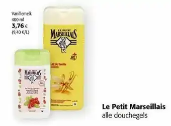 Colruyt Le petit marseillais vanillemelk aanbieding