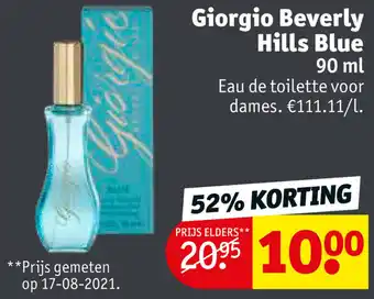 Kruidvat Giorgio Beverly Hills Blue 90ml aanbieding