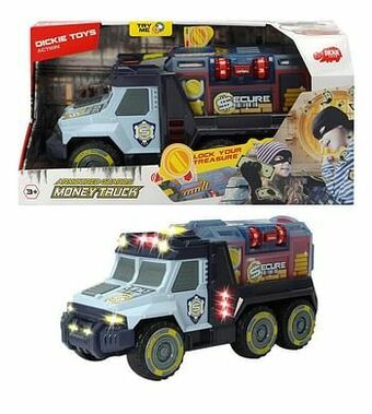 Dreamland Dickie Toys vrachtwagen Money Truck aanbieding
