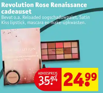 Kruidvat Recolution Rose Renaissance cadeauset aanbieding