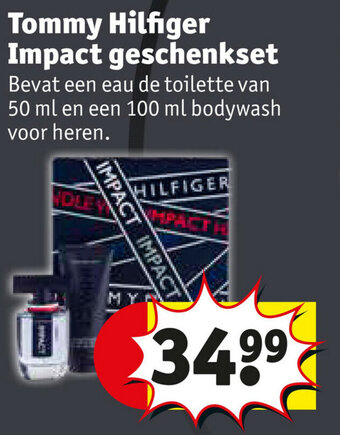 Kruidvat Tommy Hilfiger Impact geschenkset aanbieding