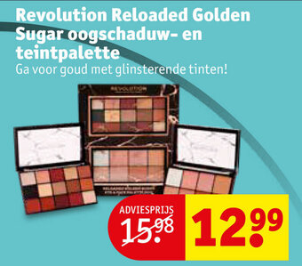 Revolution Reloaded Golden Sugar oogschaduw- en teintpalette