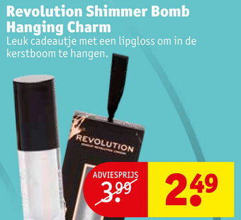 Kruidvat Revolution Shimmer Bomb Hanging Charm aanbieding