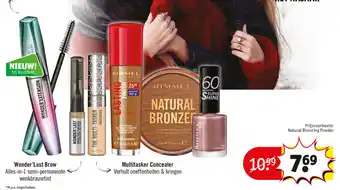 Kruidvat Prijsvoorbeeld: Natural Bronzing Powder aanbieding