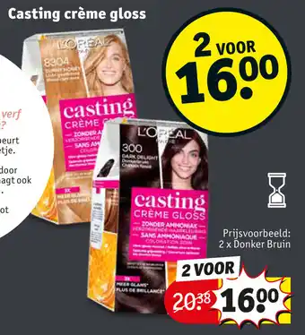 Kruidvat Prijsvoorbeeld: 2 x Donker Bruin aanbieding