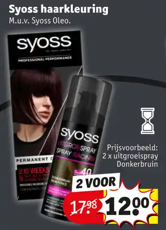 Prijsvoorbeeld: 2 x uitgroeispray Donkerbruin