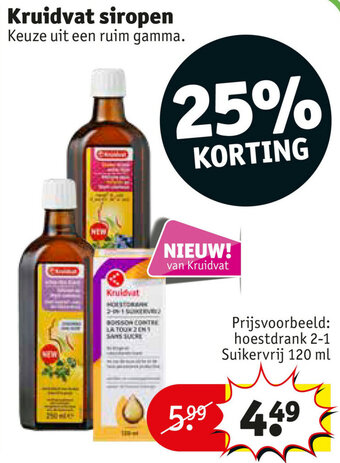 Kruidvat siropen