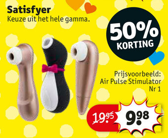 Kruidvat Satisfyer aanbieding