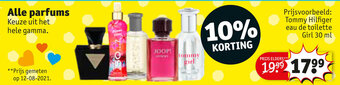 Kruidvat Alle parfums aanbieding