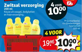 Kruidvat Zwitsal verzorging aanbieding
