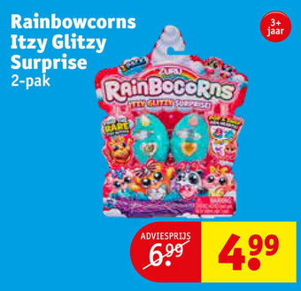 Kruidvat Rainbowcorns Itzy Glitzy Surprise aanbieding