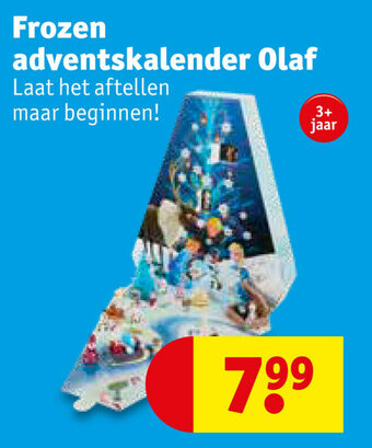 Frozen adventskalender Olaf