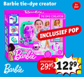 Kruidvat Barbie tie-dye creator aanbieding