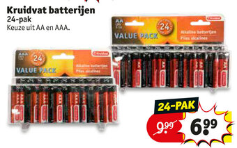 Kruidvat Batterijen aanbieding