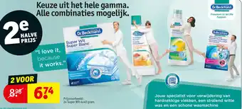 Kruidvat Prijsvoorbeeld: 2x Super Wit 4x40g aanbieding