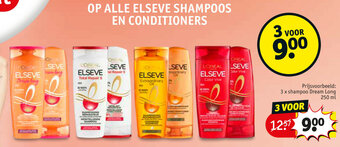 Kruidvat Op alle elseve shampoos en conditioners aanbieding