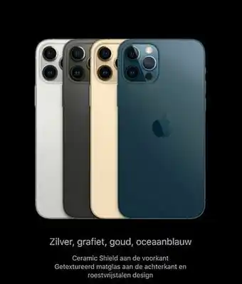 iPhone 12 Pro 128 GB Pacific blauw