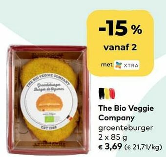 Bio Planet The bio veggie company groenteburger aanbieding