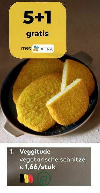 Bio Planet Veggitude vegetarische schnitzel aanbieding
