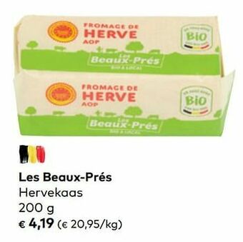 Bio Planet Les beaux-prés hervekaas aanbieding
