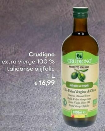 Crudigno extra vierge 100 % italiaanse olijfolie