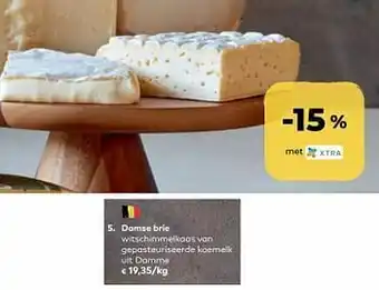 Bio Planet Damse brie witschimmelkaas van gepasteuriseerde koemelk aanbieding