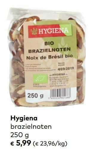 Bio Planet Hygiena brazielnoten aanbieding