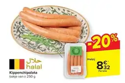 Carrefour Kippenchipolata aanbieding