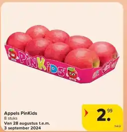 Carrefour Appels PinKids aanbieding