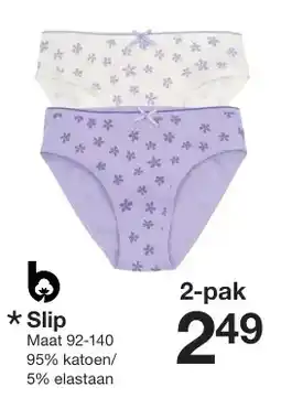 Zeeman Slip aanbieding
