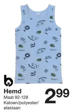 Zeeman Hemd aanbieding