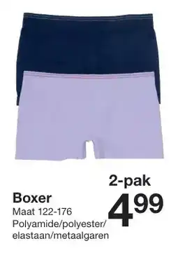 Zeeman Boxer aanbieding