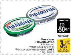 Cora Verse kaas PHILADELPHIA aanbieding