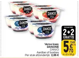 Cora Verse kaas DANONE aanbieding