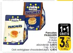 Cora Pancakes PASQUIER aanbieding
