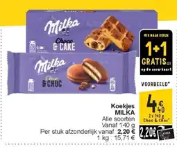 Cora Koekjes MILKA aanbieding