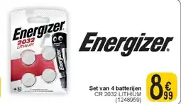 Cora Set van 4 batterijen aanbieding