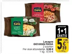 Cora Lasagne GIOVANNI RANA aanbieding