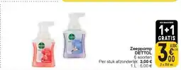 Cora Zeeppomp DETTOL aanbieding